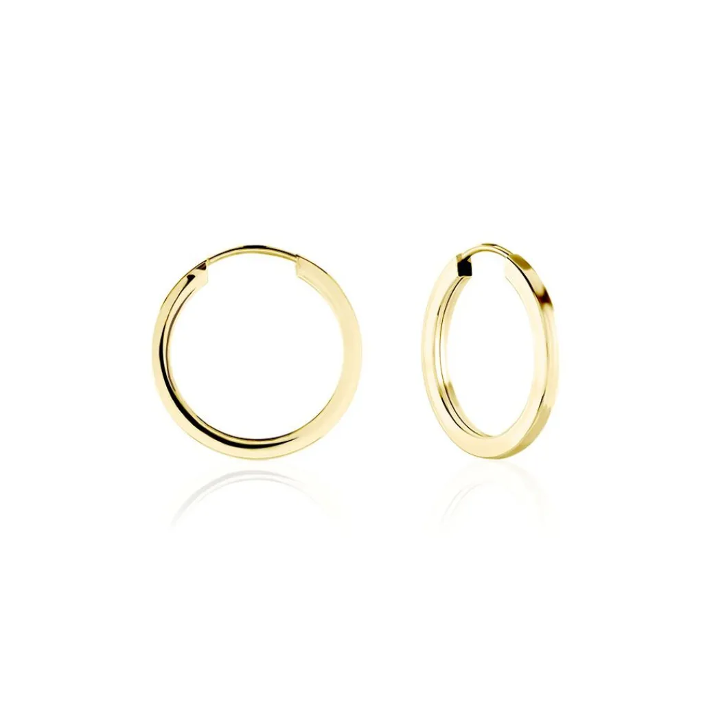 Histoire d'Or Créoles Benedikta Or Jaune Hot