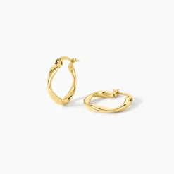 Histoire d'Or Créoles Bethanie Acier Jaune Outlet