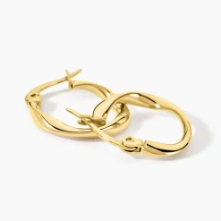 Histoire d'Or Créoles Bethanie Acier Jaune Outlet