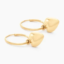 Histoire d'Or Créoles Big Love Or Jaune Best