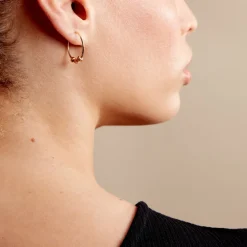 Histoire d'Or Créoles Brava Or Jaune Hot