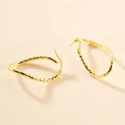 Histoire d'Or Créoles Carlyle Or Jaune Hot