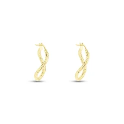 Histoire d'Or Créoles Carlyle Or Jaune Clearance