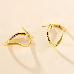 Histoire d'Or Créoles Carlyle Or Jaune Clearance