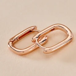 Histoire d'Or Créoles Carlyn argent rose Outlet