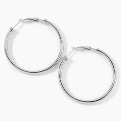 Histoire d'Or Créoles Carmeline Acier Blanc Discount