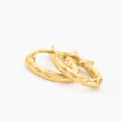 Histoire d'Or Créoles Cayla Or Jaune