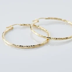 Histoire d'Or Créoles Cayla or jaune Discount