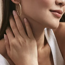 Histoire d'Or Créoles Cayla or jaune Discount