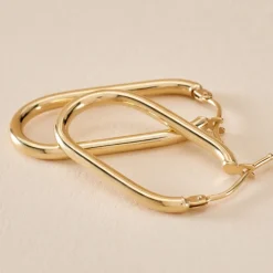 Histoire d'Or Créoles Cliona Or Jaune Clearance