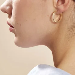 Histoire d'Or Créoles Cody Or Jaune Clearance