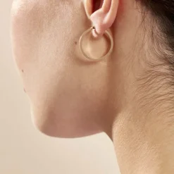 Histoire d'Or Créoles Cody Or Jaune Clearance