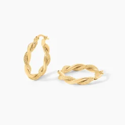 Histoire d'Or Créoles Deniece Or Jaune