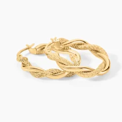 Histoire d'Or Créoles Deniece Or Jaune