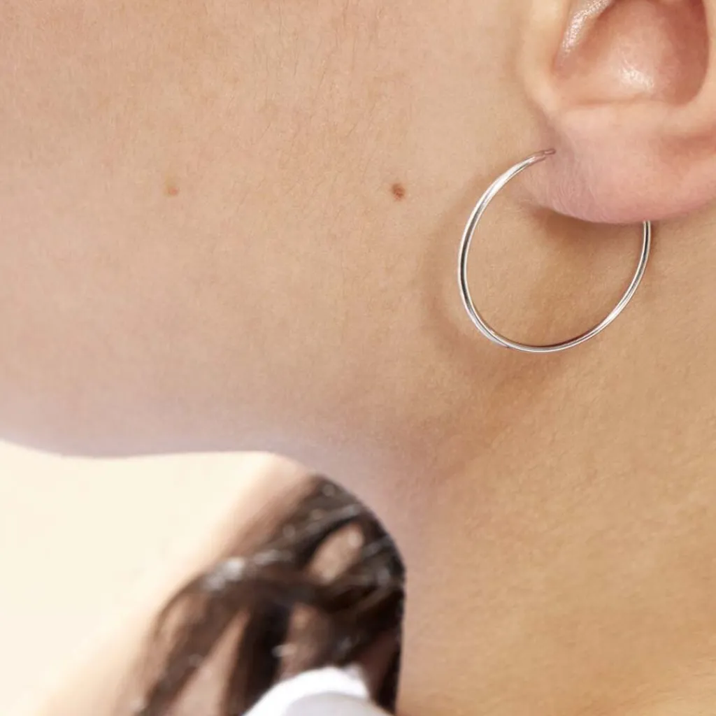 Histoire d'Or Créoles Dominae or blanc Clearance