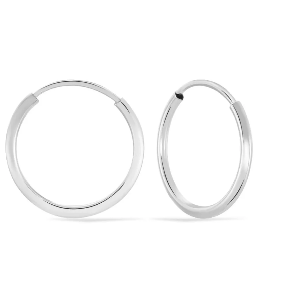 Histoire d'Or Créoles Dominae or blanc Hot