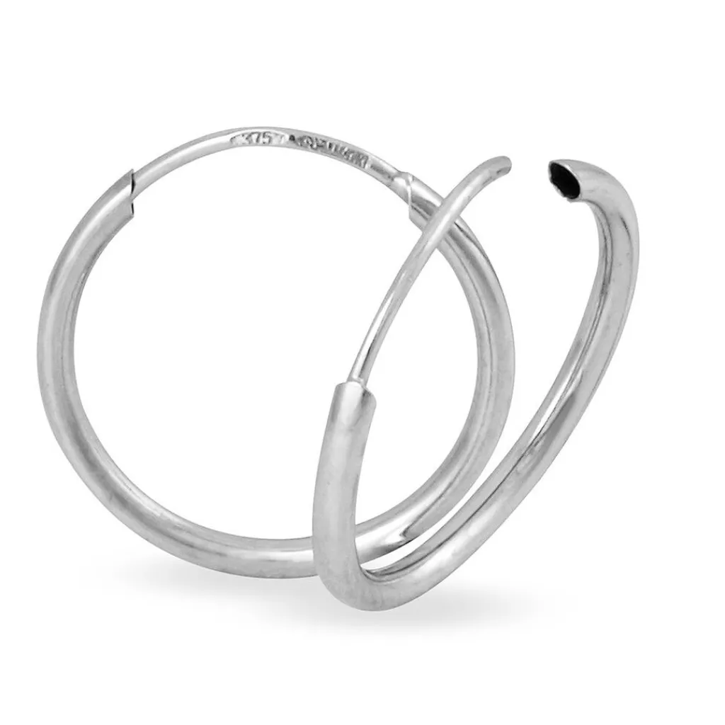 Histoire d'Or Créoles Dominae or blanc Hot