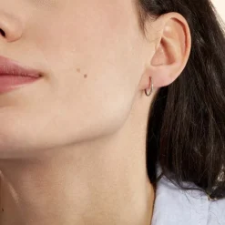 Histoire d'Or Créoles Dominae or blanc Hot