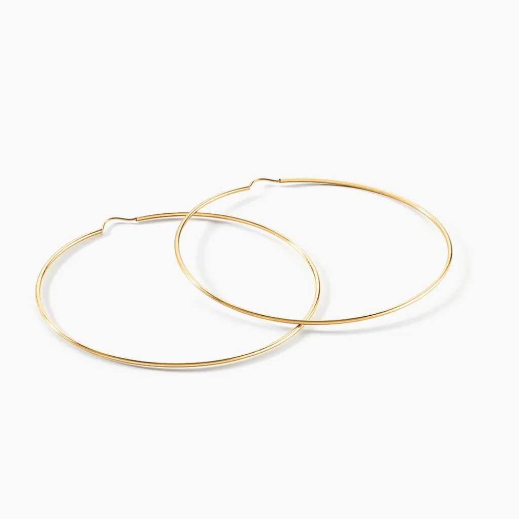 Histoire d'Or Créoles Dominae or jaune Discount