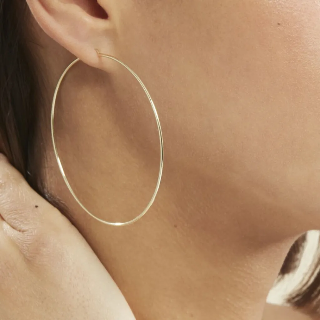 Histoire d'Or Créoles Dominae or jaune Discount