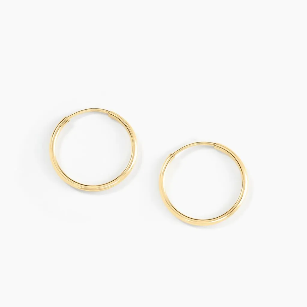 Histoire d'Or Créoles Dominae or jaune New