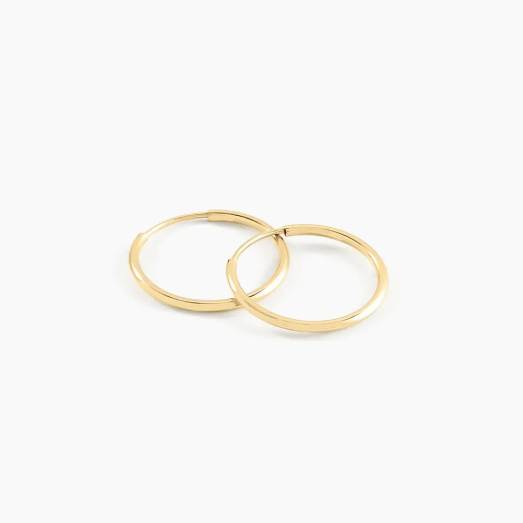 Histoire d'Or Créoles Dominae or jaune New