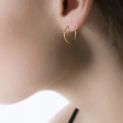 Histoire d'Or Créoles Dominae or jaune Hot