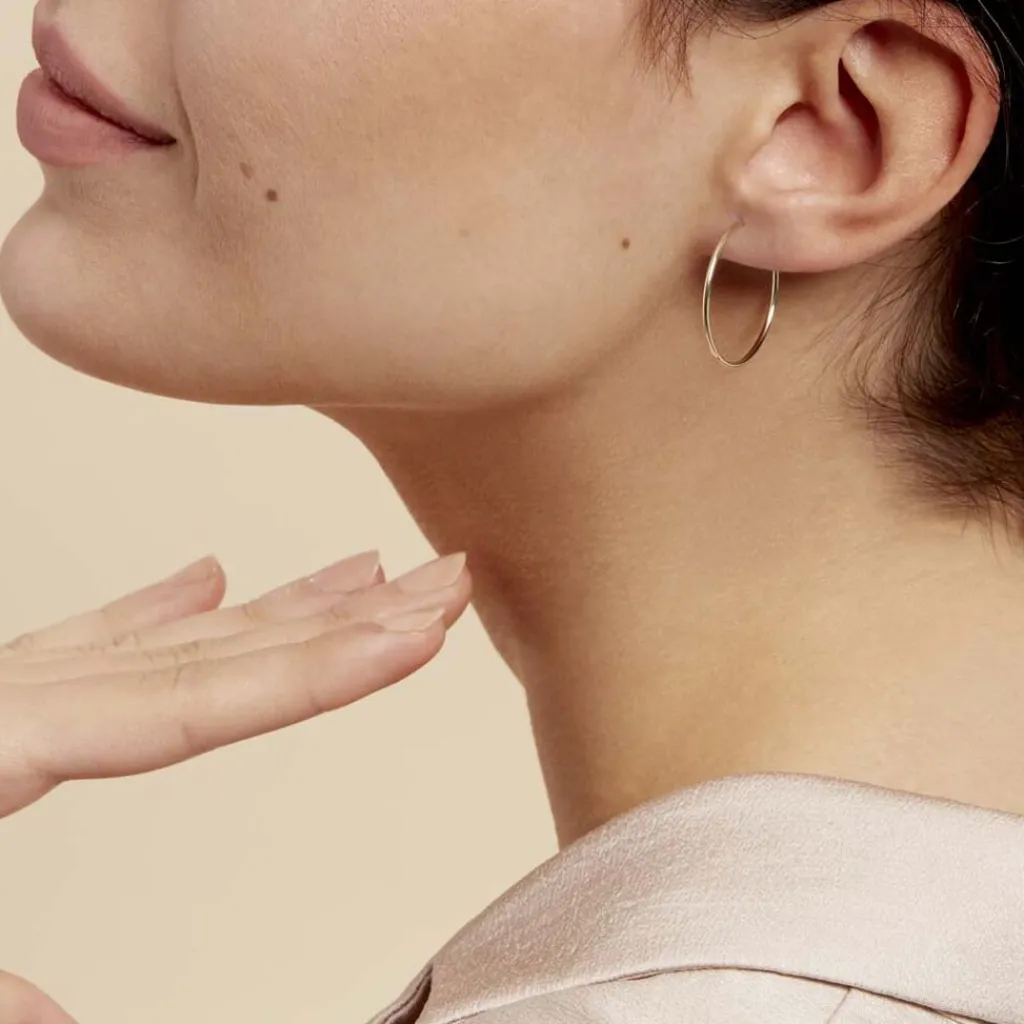 Histoire d'Or Créoles Dominae or jaune Hot