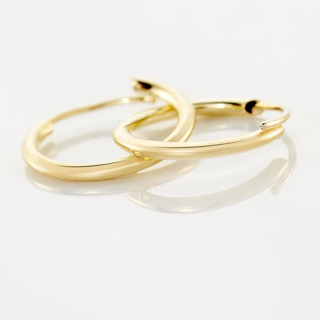 Histoire d'Or Créoles Dominae or jaune