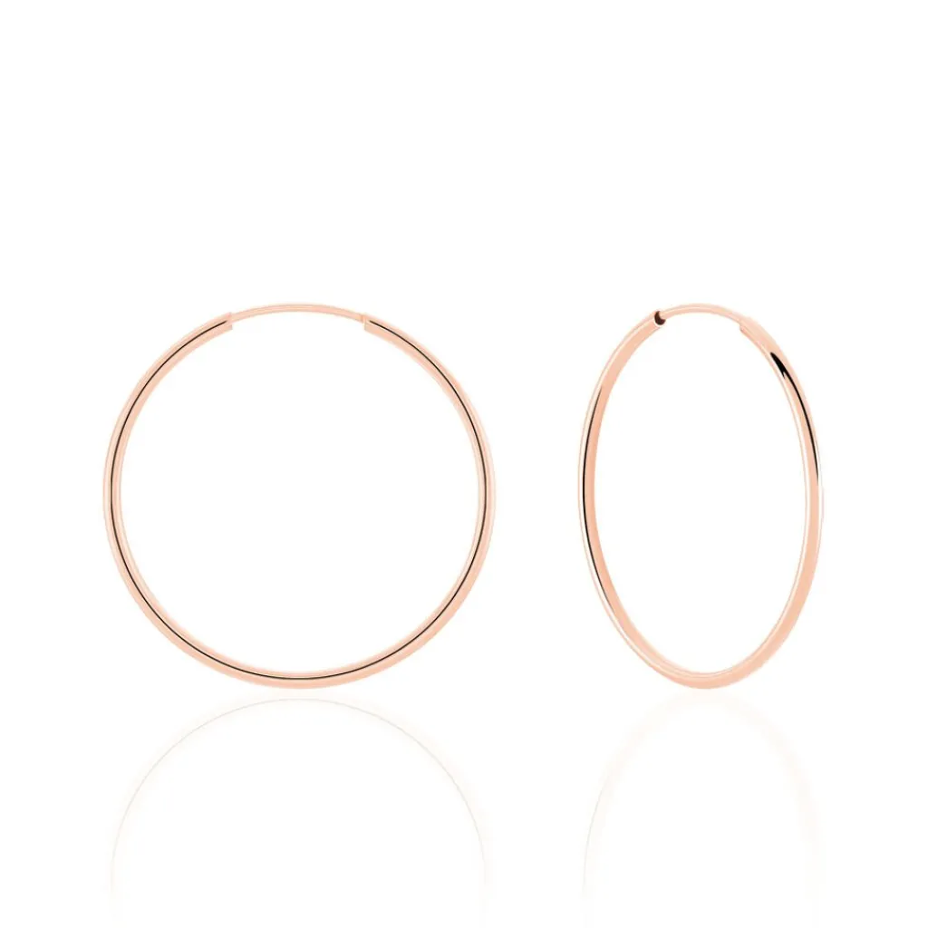 Histoire d'Or Créoles Dominae Or Rose Outlet