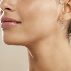 Histoire d'Or Créoles Elvyn Argent Blanc Best