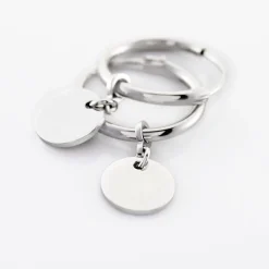 Histoire d'Or Créoles Elvyn Argent Blanc Online