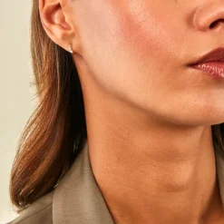 Histoire d'Or Créoles Eugenio Or Jaune Diamant Synthétique Outlet