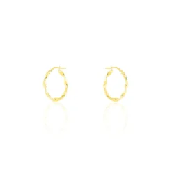 Histoire d'Or Créoles Falbala Or Jaune Online