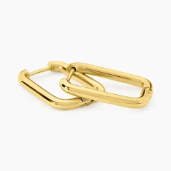 Histoire d'Or Créoles Figari Acier Jaune - 10 mm Clearance