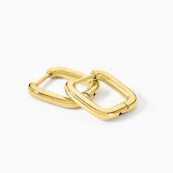 Histoire d'Or Créoles Fino Acier Jaune Outlet