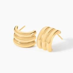 Histoire d'Or Créoles Gintaras Or Jaune Discount