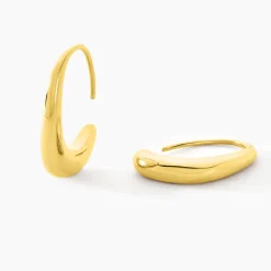 Histoire d'Or Créoles Gold Aura Acier Jaune Best