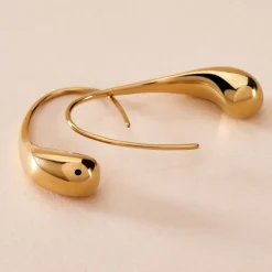 Histoire d'Or Créoles Gold Aura Acier Jaune Hot