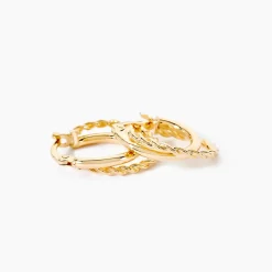 Histoire d'Or Créoles Hamish Or Jaune Outlet