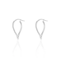 Histoire d'Or Créoles Hellen or blanc Sale