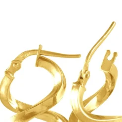 Histoire d'Or Créoles Helmine Or Jaune Best