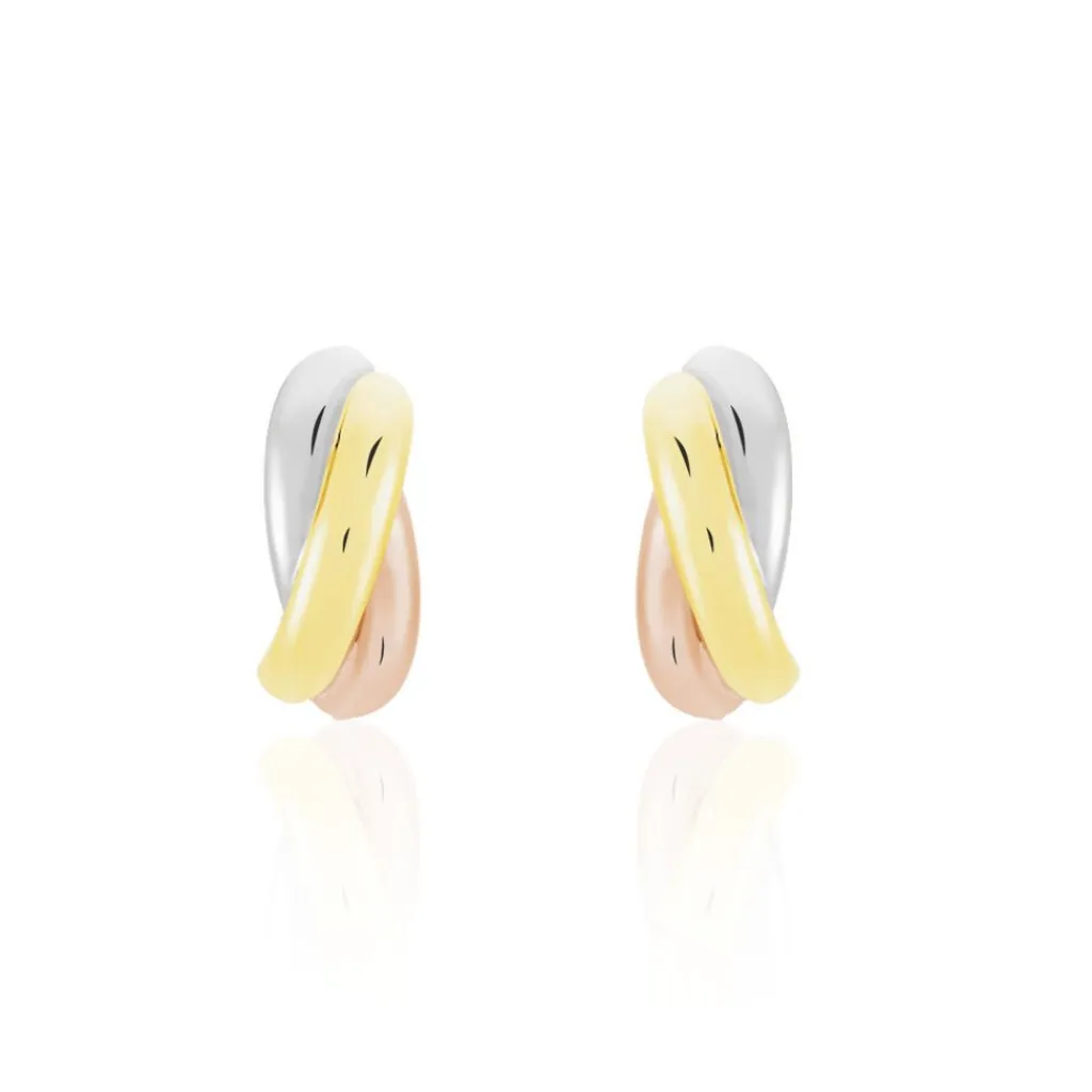 Histoire d'Or Créoles Igora Or Tricolore Discount