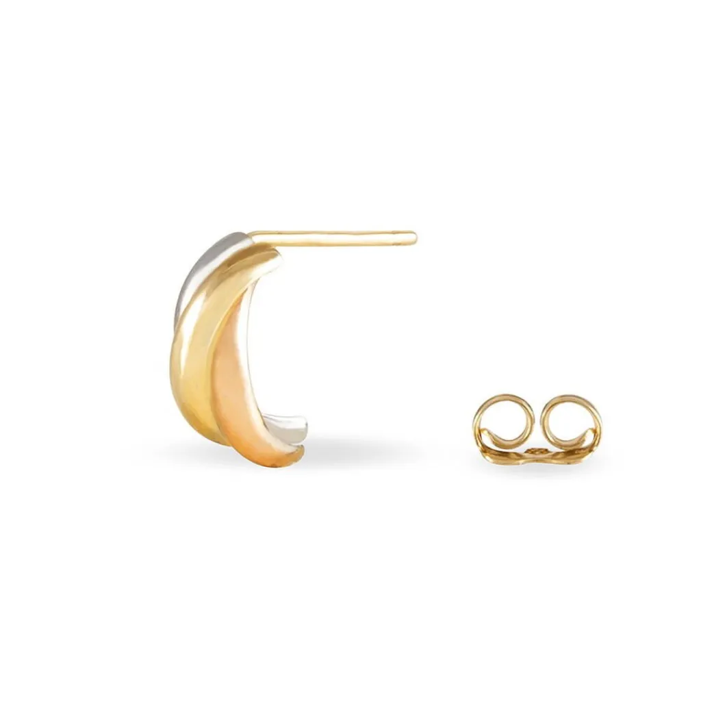 Histoire d'Or Créoles Igora Or Tricolore Discount