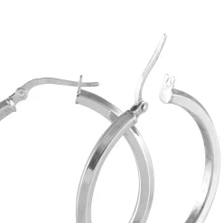 Histoire d'Or Créoles Ilana or blanc Hot