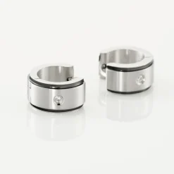 JOURDAN Créoles Ios Acier Blanc Oxyde De Zirconium Online