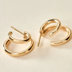 Histoire d'Or Créoles Kalyan Or Jaune