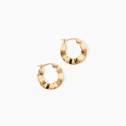 Histoire d'Or Créoles Keara Plaqué Or Jaune Online