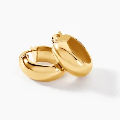 Histoire d'Or Créoles Kurtis Or Jaune New