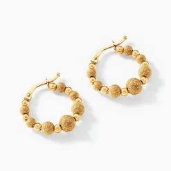 Histoire d'Or Créoles Ladonna Or Jaune Discount